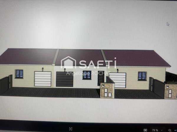 villa plain pied 2 chambres 72m2 avec garage et jardin paysager sur parcelle de 270m2 Portiragnes