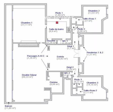 Paris VIII Montaigne Plaza – appartement 200 m² terrasse parking