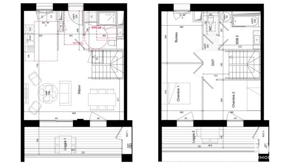Appartement à vendre 3 pièces 83 m² Villeurbanne