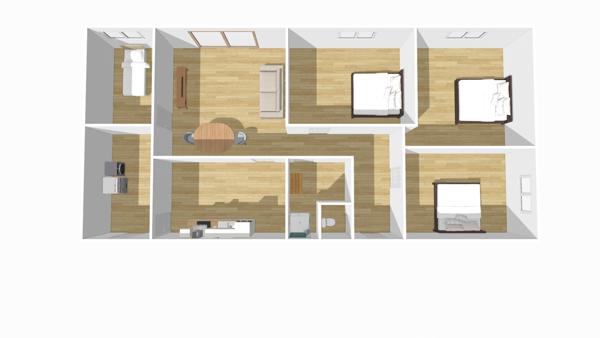 Maison 5 pièces - 90 m²