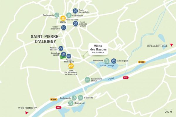 Terrain VILLAS DES BAUGES Saint-Pierre-d'Albigny | Lamotte