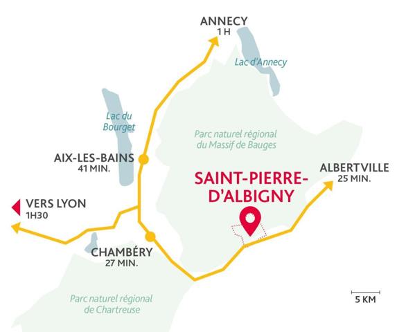 Terrain VILLAS DES BAUGES Saint-Pierre-d'Albigny | Lamotte