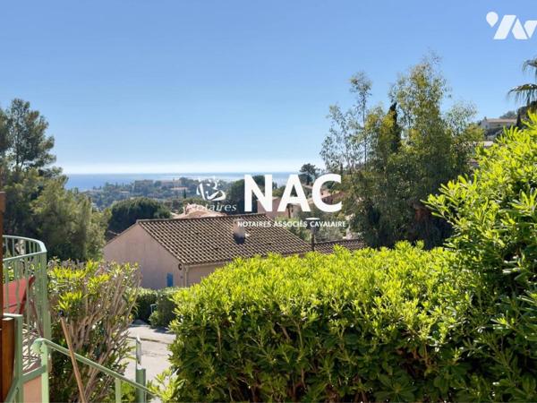 Charmant studio de 26m², terrasse, vue mer et place de parking 