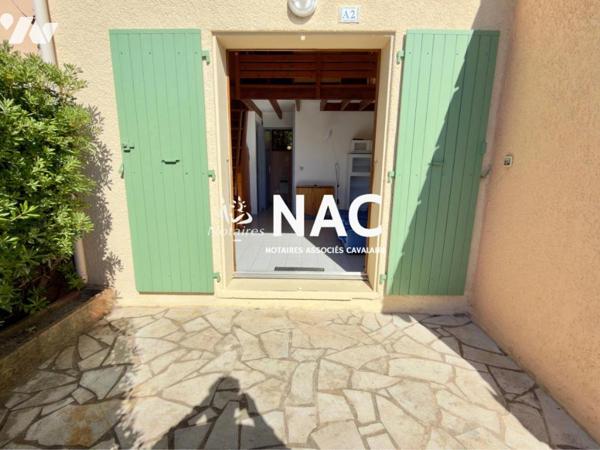 Charmant studio de 26m², terrasse, vue mer et place de parking 