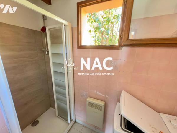 Charmant studio de 26m², terrasse, vue mer et place de parking 