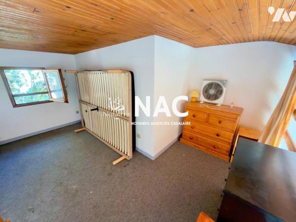 Charmant studio de 26m², terrasse, vue mer et place de parking 