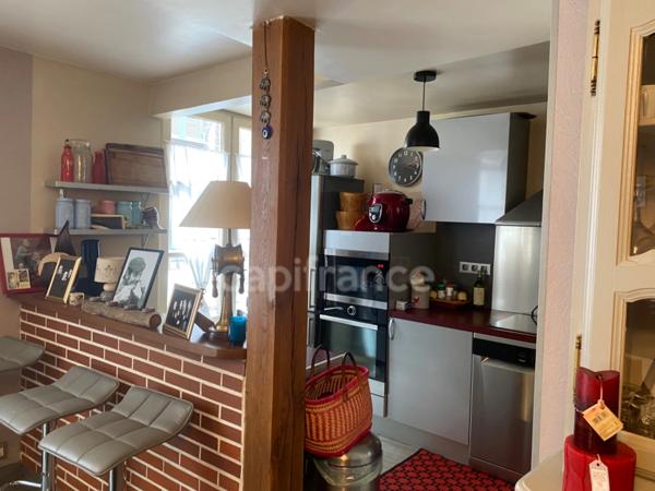 ***Honfleur Sainte Catherine*** appartement T3 de 55 m² avec petite cour privée