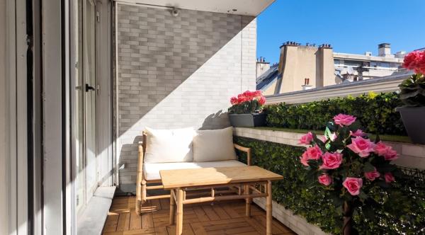 Appartement 2p lumineux avec terrasses privatives de 14m² - Paris 7e
