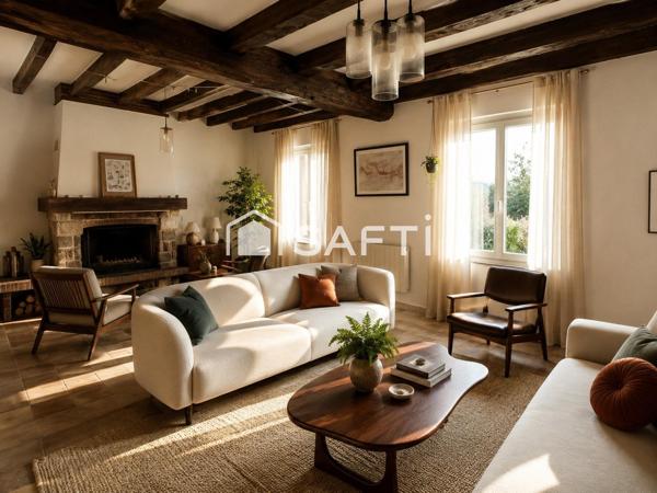 Masion atypique avec de beaux volumes 215 m2