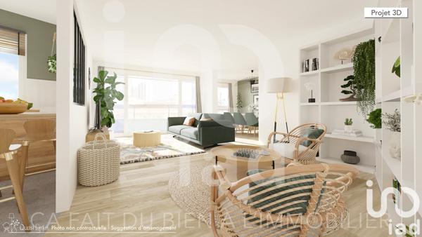 Appartement à vendre 4 pièces 97 m² Paris 15