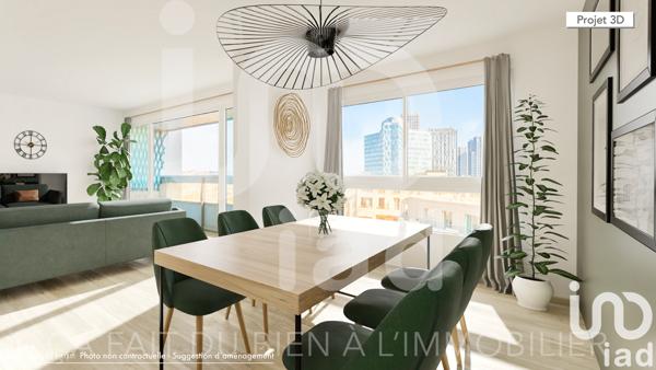 Appartement à vendre 4 pièces 97 m² Paris 15