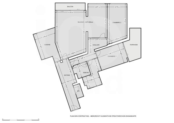 Appartement à vendre 4 pièces 97 m² Paris 15