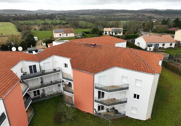 Appartement T3 de 70 m2 avec terrasse + parkings