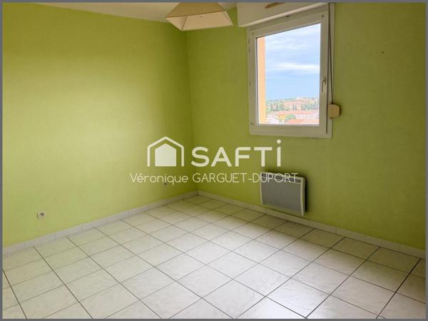 T3 duplex 5ème étage avec loggia et vue dégagée