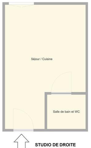 Appartement Nice 2 pièces 28.26 m2