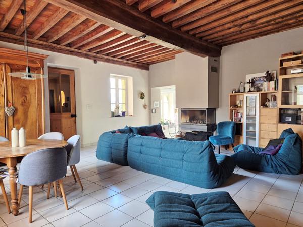 Tramoyes (01390) Propriété de charme idéale pour grande famille, projet intergénérationnel ou maison d’hôtes