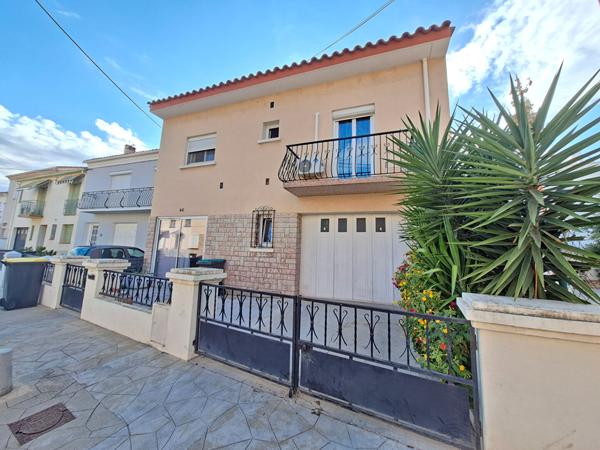 Perpignan Maison 2 faces de Type 6 de 157m2 habitables avec garage
