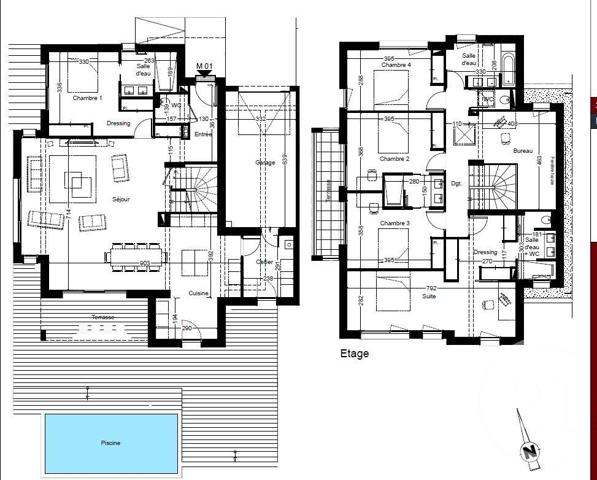 Maison à vendre  7 pièces - 214,01 m2 LE BOUSCAT - 33
