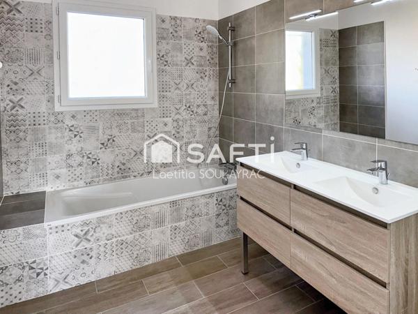 Villa 2024 de 110m² à Castres, avec garage et jardin.