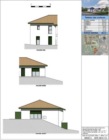 Maison à vendre 4 pièces 80 m² Saint-Martin-de-Seignanx