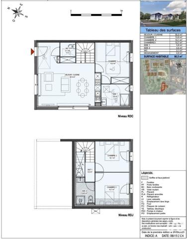 Maison à vendre 4 pièces 80 m² Saint-Martin-de-Seignanx