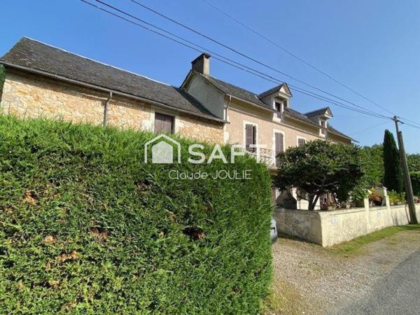 Maison de 225 m² habitables à 3 km de VILLENEUVE d'AVEYRON