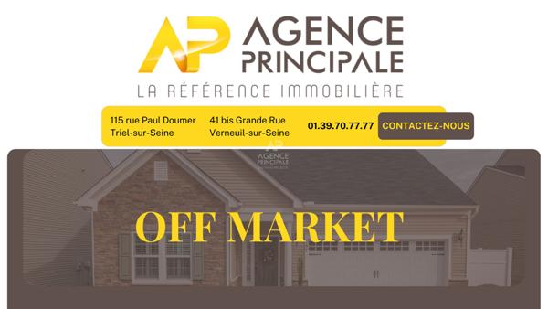 Maison Verneuil Sur Seine 6 pièce(s) 115 m2 €539 000 ** - Référence 1108