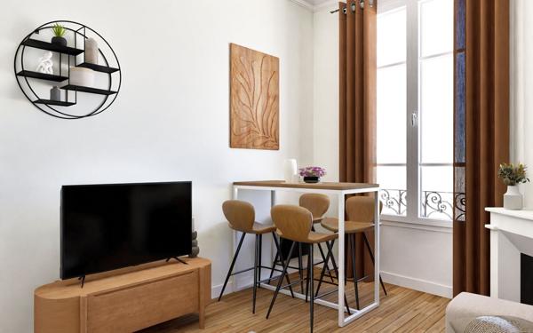 Appartement à vendre    3 pièces • 44,34 m2 Clamart