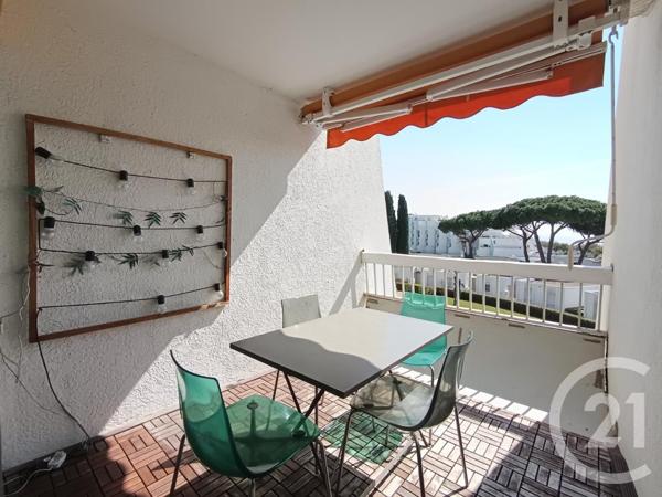 Appartement F2 à vendre  2 pièces - 37,29 m2 LA GRANDE MOTTE - 34