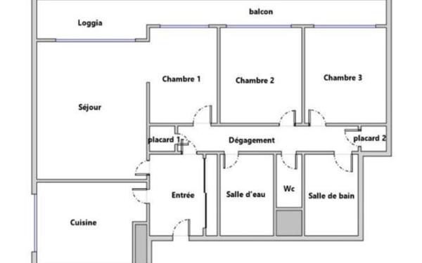 Appartement à vendre    4 pièces • 86,02 m2 Franconville