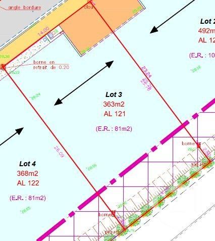 Terrain à vendre  363 m2 CHATEAURENARD - 13