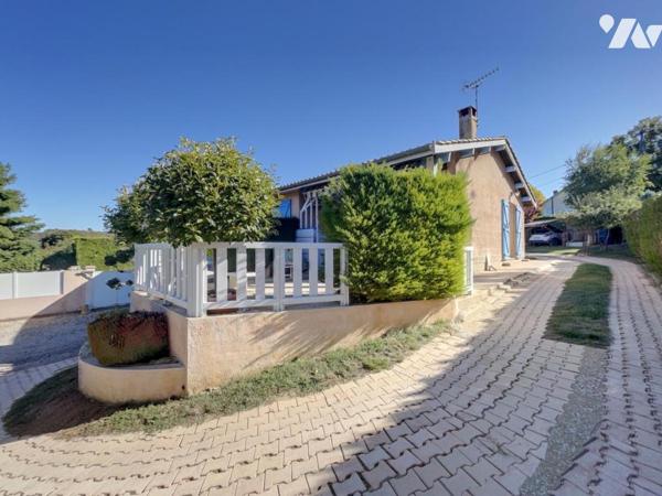 MONTANAY (69250) Maison individuelle 102m² habitable terrain 895m² vu dégagée