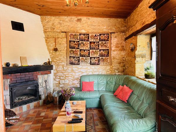 Maison de campagne avec maison d'amis, piscine et jardins privés près de Gourdon