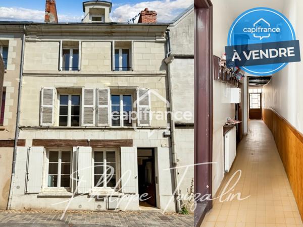 Dpt Vienne (86), à vendre CHATELLERAULT Immeuble de rapport – 220 m² – 8 logements – Quartier historique CHATELLERAULT (86)