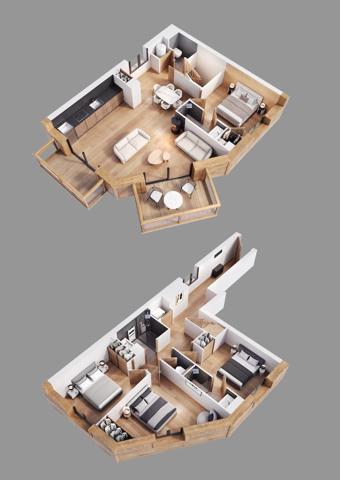 Appartement dans Les Deux Alpes