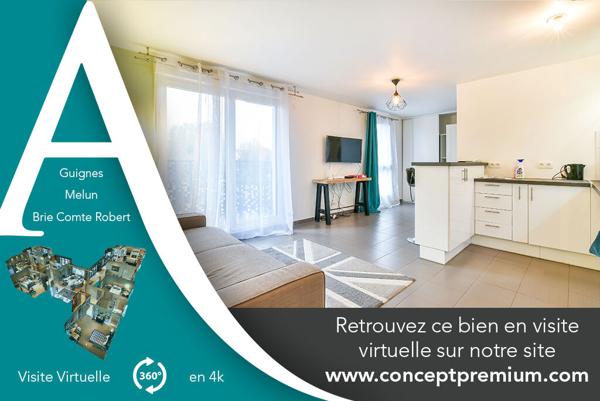 Appartement Brie Comte Robert 1 pièce MEUBLE
