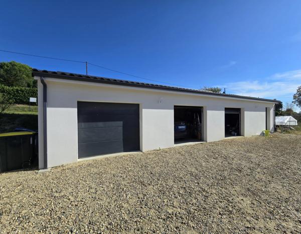 Maison contemporaine avec piscine et vaste terrain – Miramont-de-Guyenne