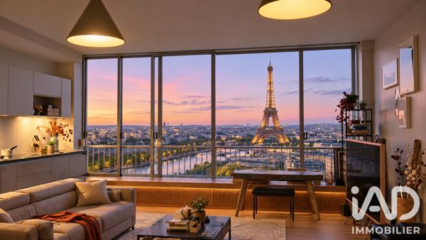 Appartement (prestige) à vendre 3 pièces 77 m² Paris 15