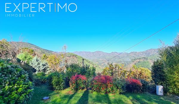 Saint-Jean-du-Gard (30270) Propriété comprenant deux maisons dont une avec piscine intérieure chauffée