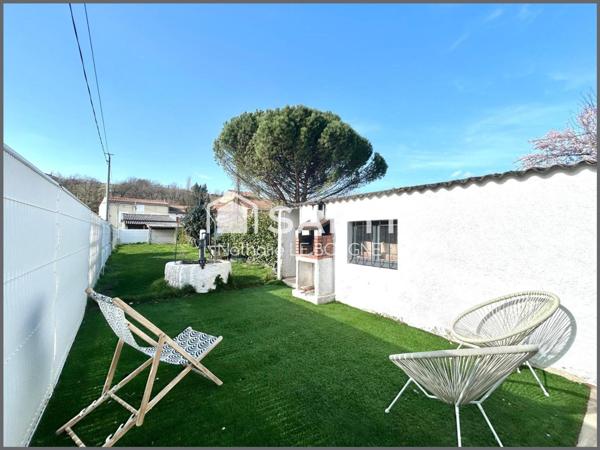 Jolie maison de ville rénovée avec jardin