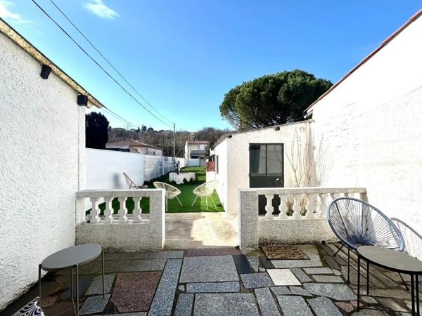 Jolie maison de ville rénovée avec jardin