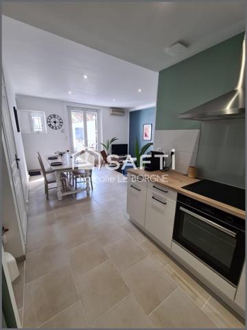 Jolie maison de ville rénovée avec jardin