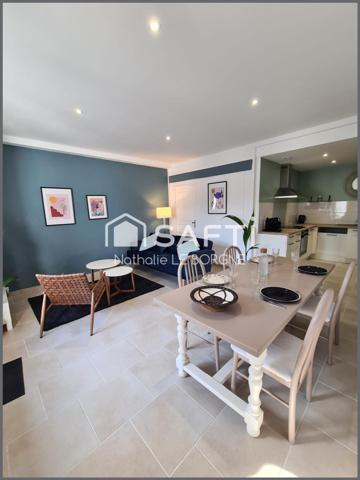 Jolie maison de ville rénovée avec jardin