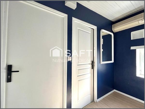 Jolie maison de ville rénovée avec jardin