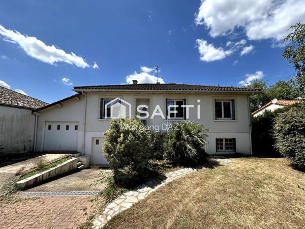 Pavillon sur sous-sol intégral avec fort potentiel