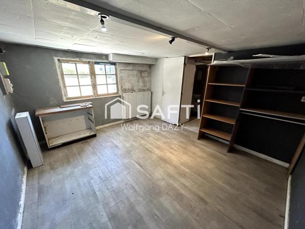 Pavillon sur sous-sol intégral avec fort potentiel