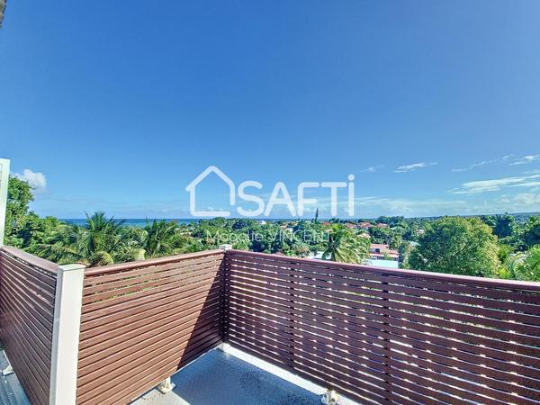 Appartement T3 avec une magnifique vue mer / montagne