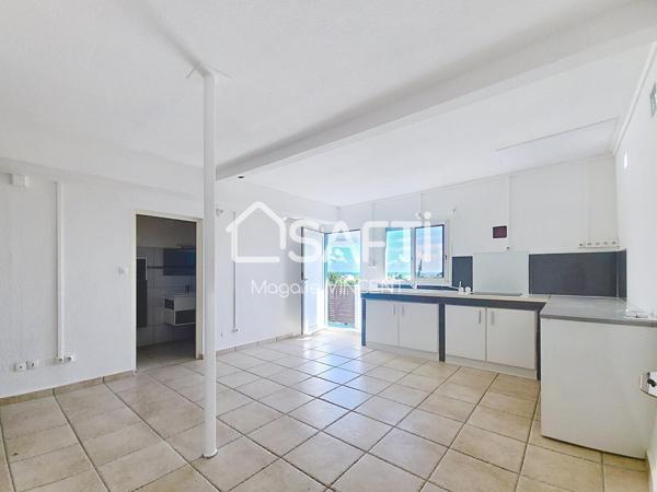 Appartement T3 avec une magnifique vue mer / montagne