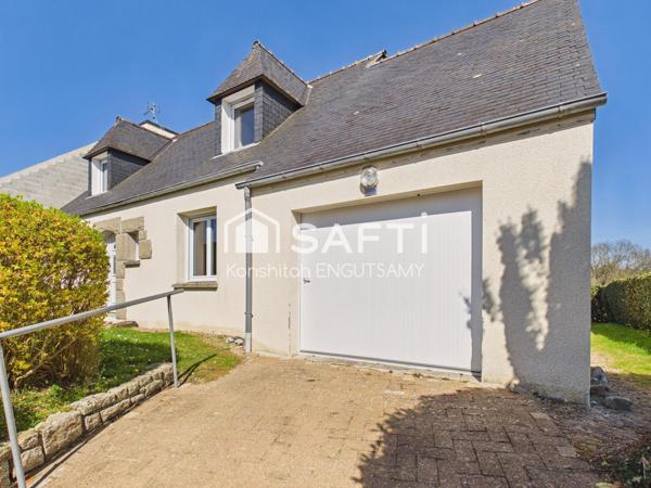 Maison 3 chambres – Vie de plain-pied – Fort potentiel – Morlaix