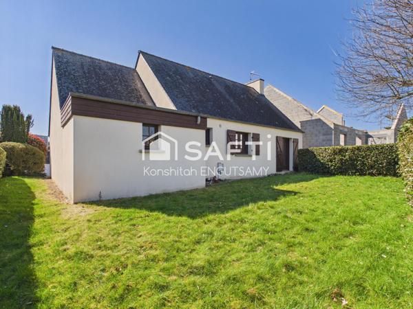 Maison 3 chambres – Vie de plain-pied – Fort potentiel – Morlaix